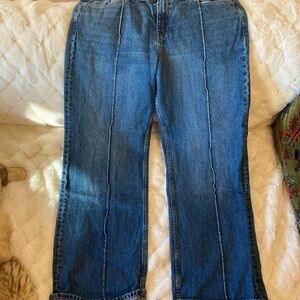 Mango Blue Boyfriend Jeans